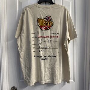 Limited Edition Tom Brady Draft Day Tee Size XXL New England Patriots Fan